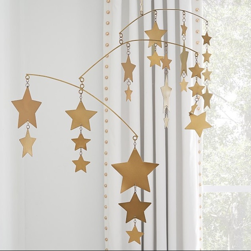 Emily & Meritt Star Ceiling Mobile